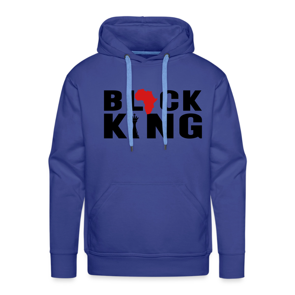 Black King - Men's Hoodie - royal blue