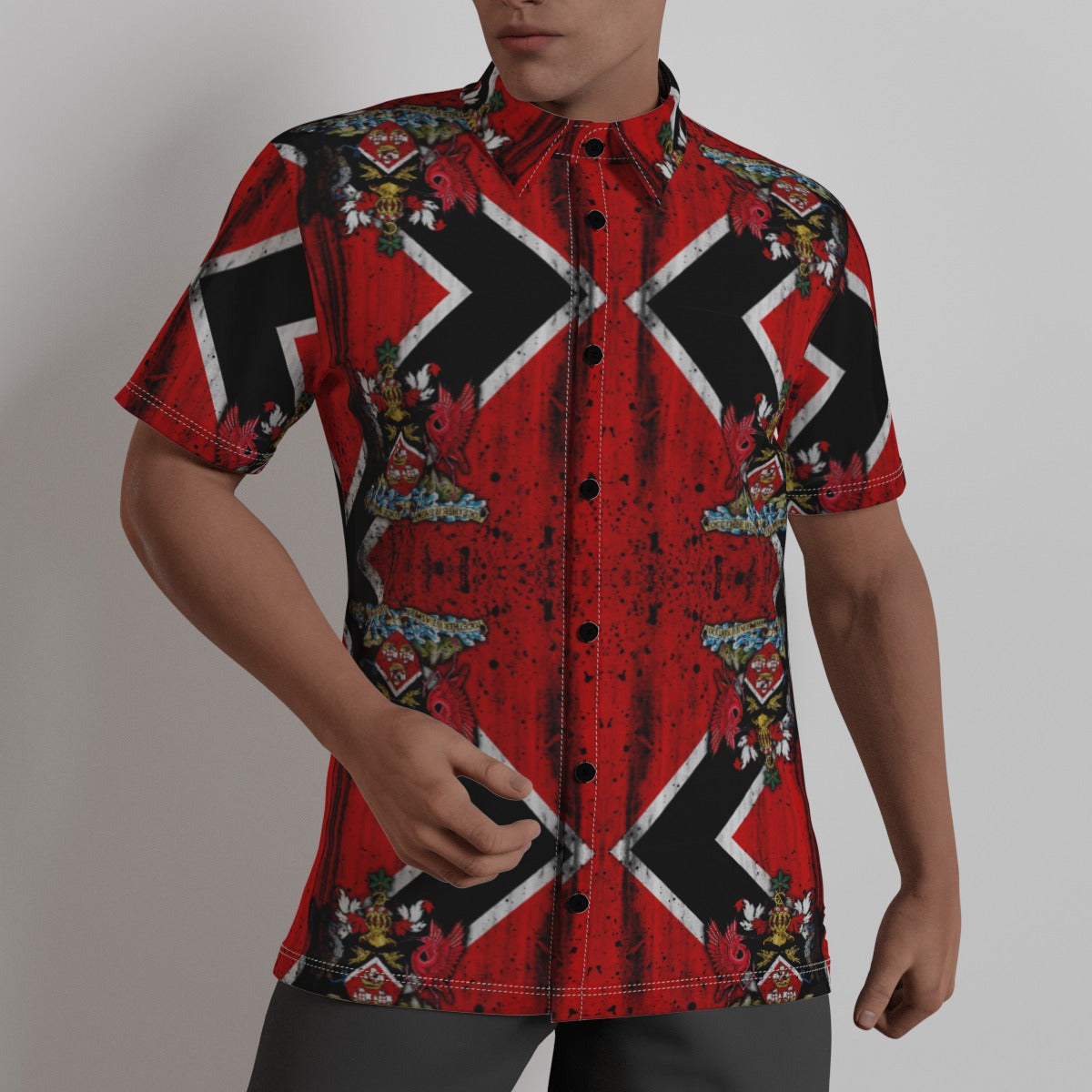 Trinidad Flag Men's Shirt