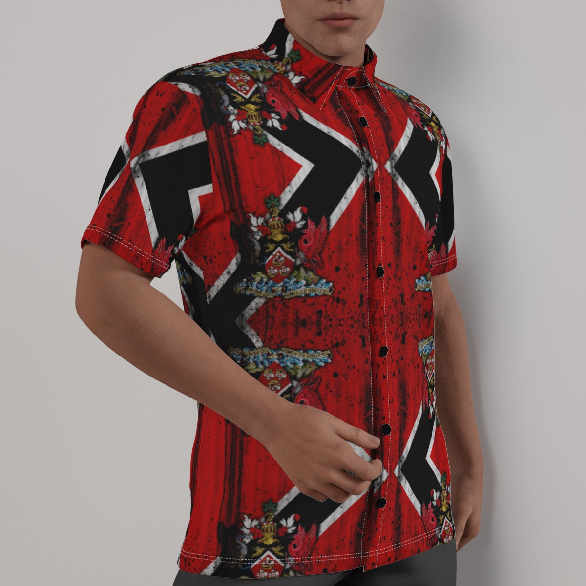 Trinidad Flag Men's Shirt