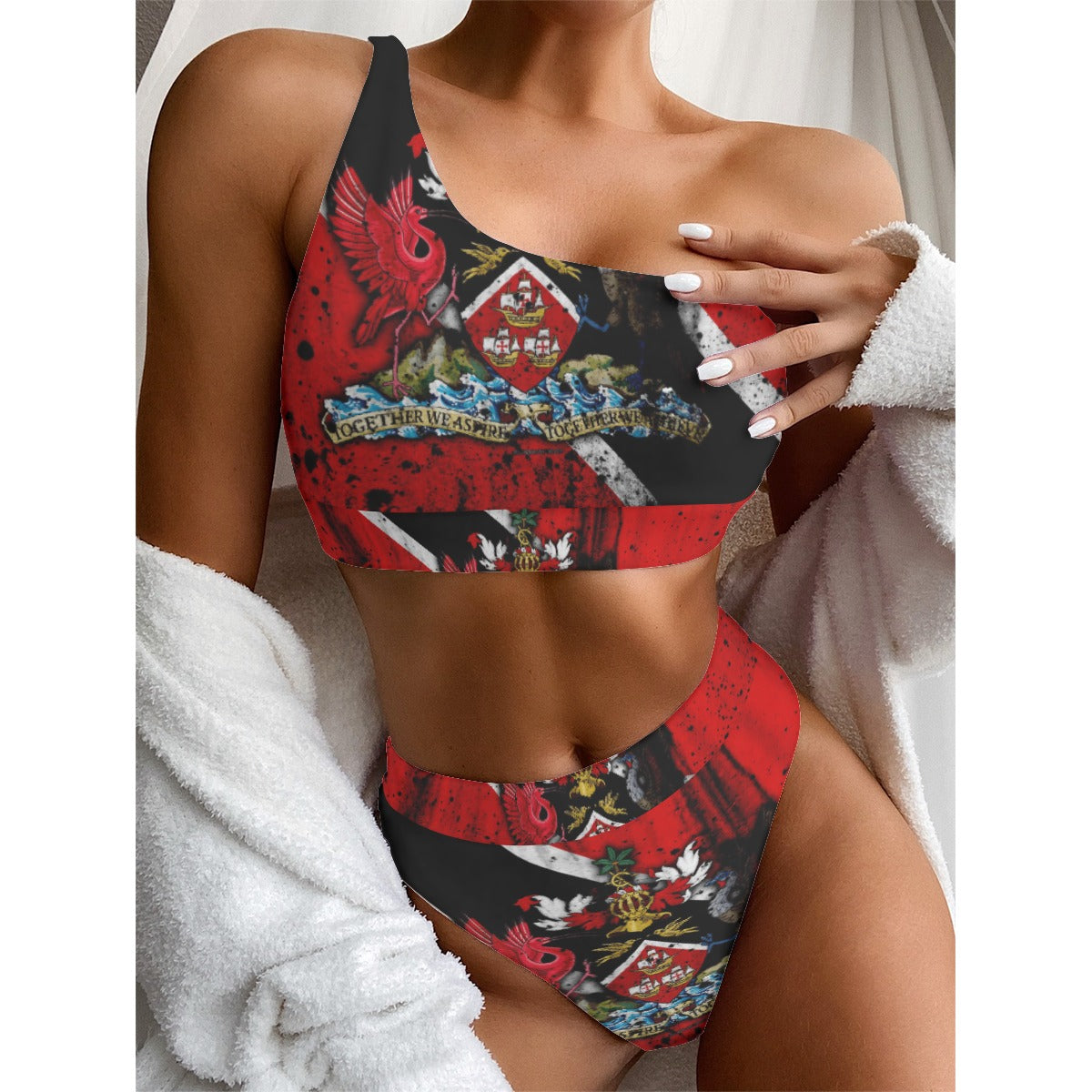 Trinidad Women's Bikini With Single Shoulder