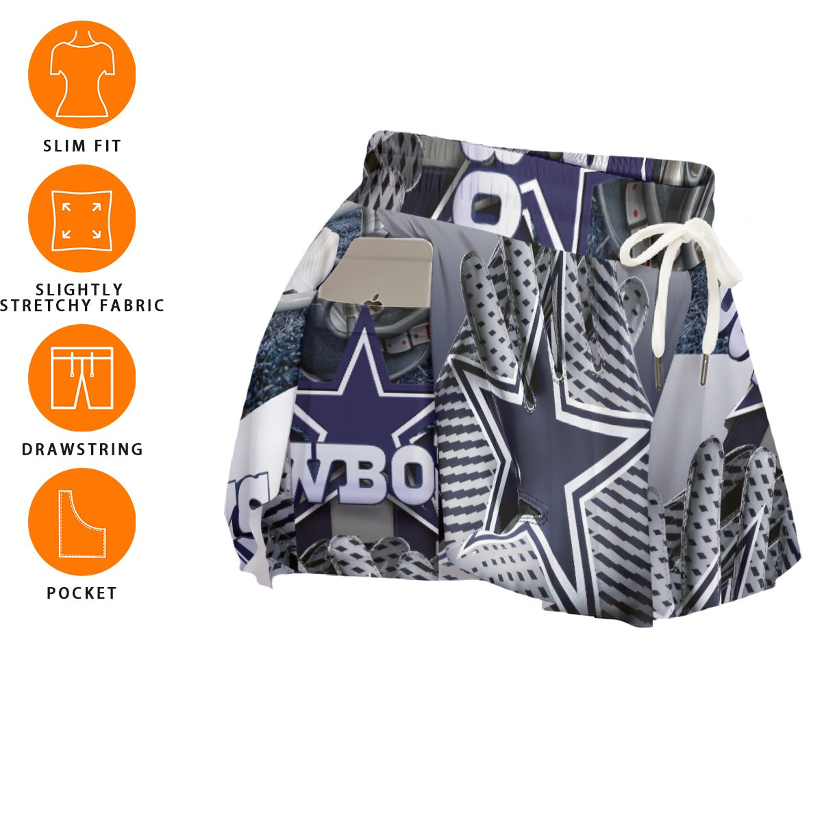 Dallas Cowboys Women's Sport Skorts