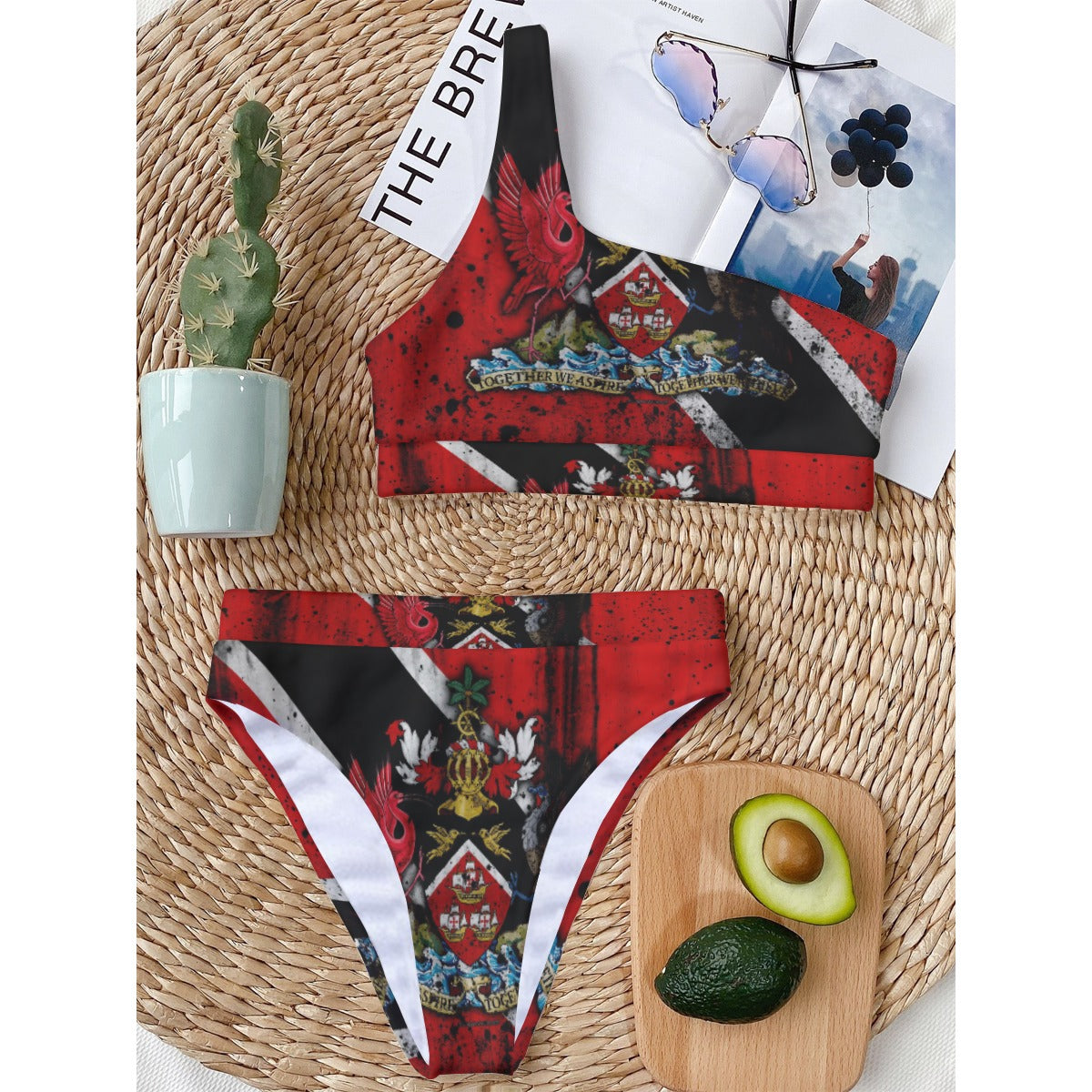 Trinidad Women's Bikini With Single Shoulder