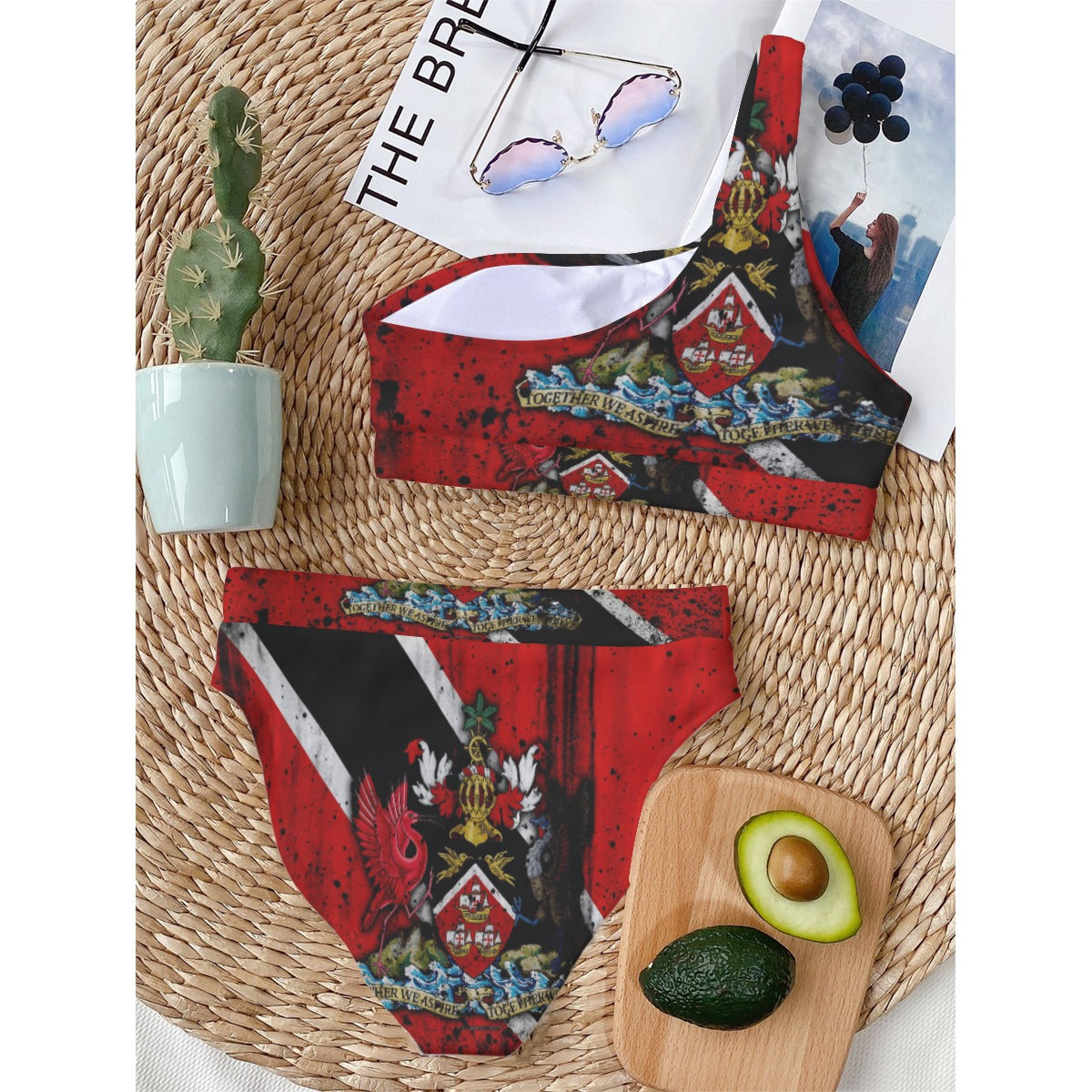 Trinidad Women's Bikini With Single Shoulder