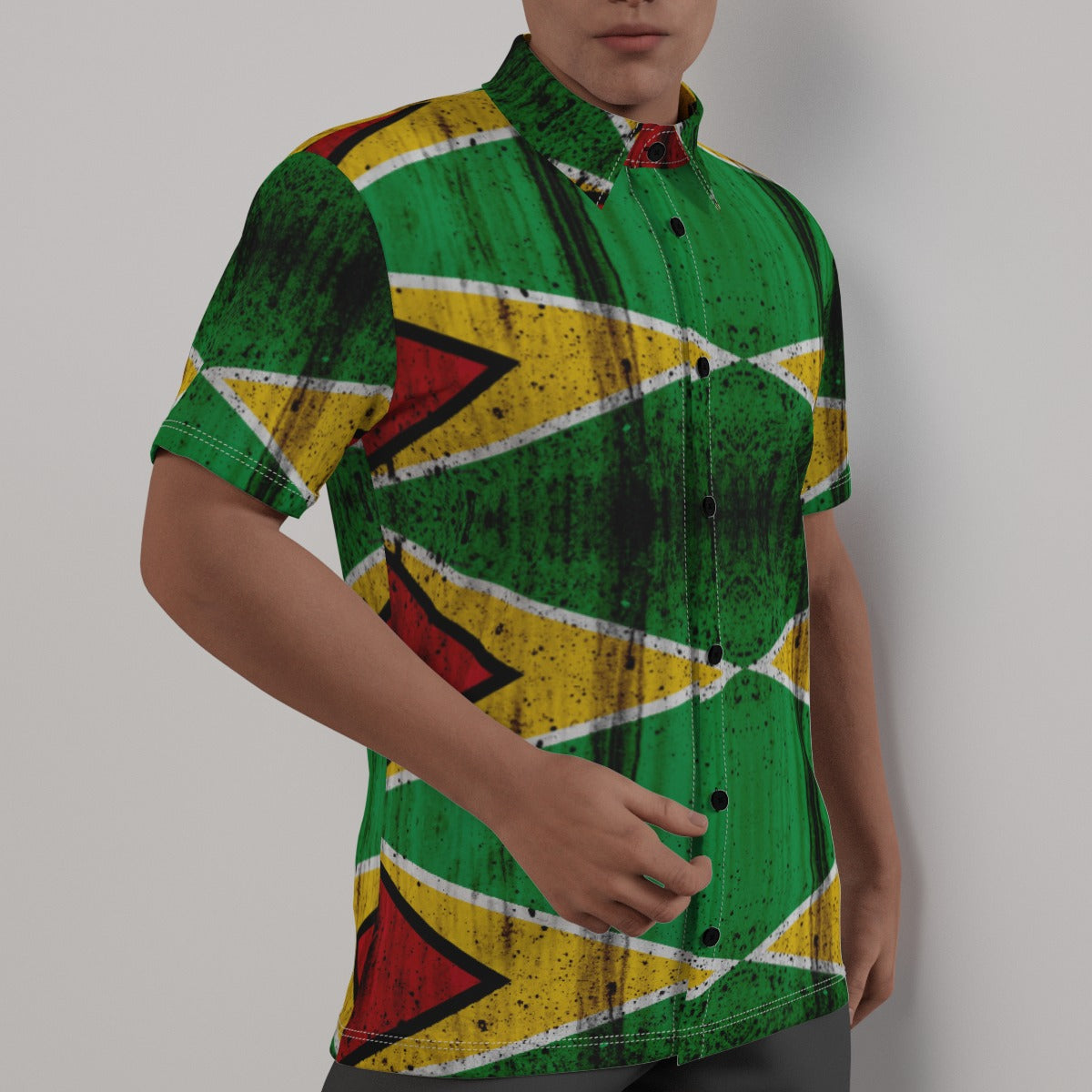 Guyana Flag Men's Shirt