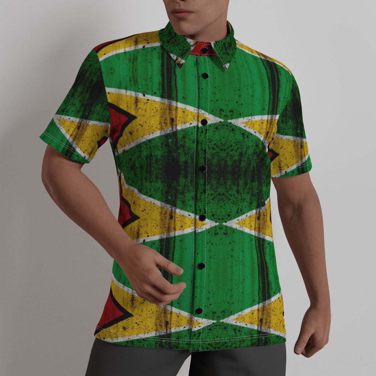 Guyana Flag Men's Shirt
