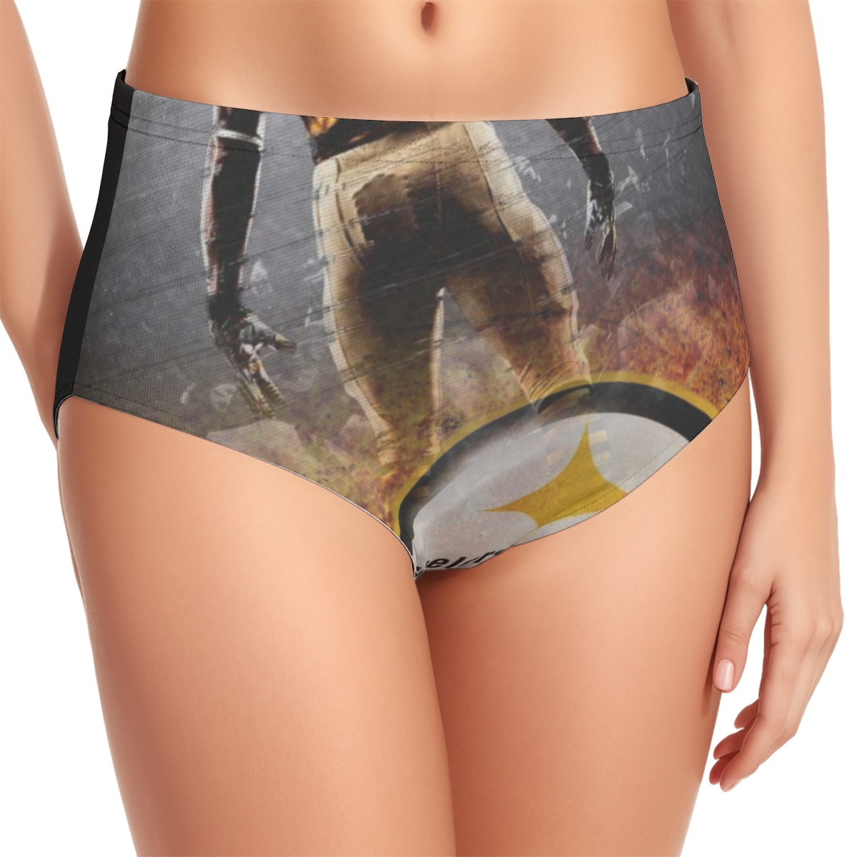 Pittsburgh Steelers Women's Swimsuit Set With Halter