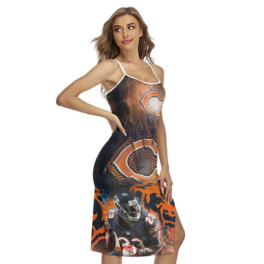 Chicago Bears Cross Back Cami Dress