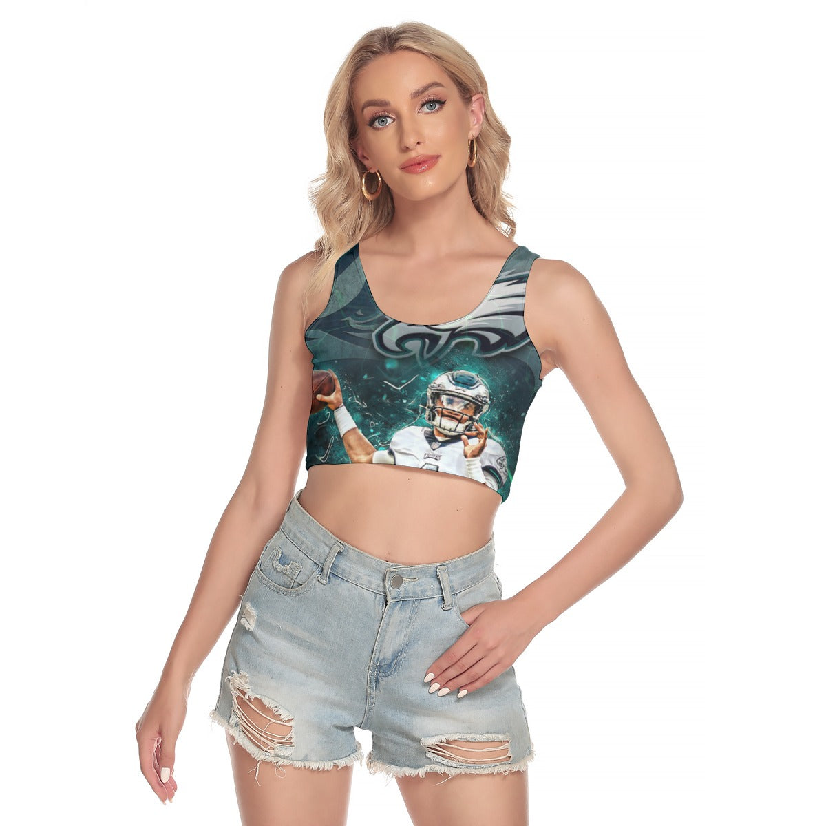 Fly Eagles Fly Women's Crop Top