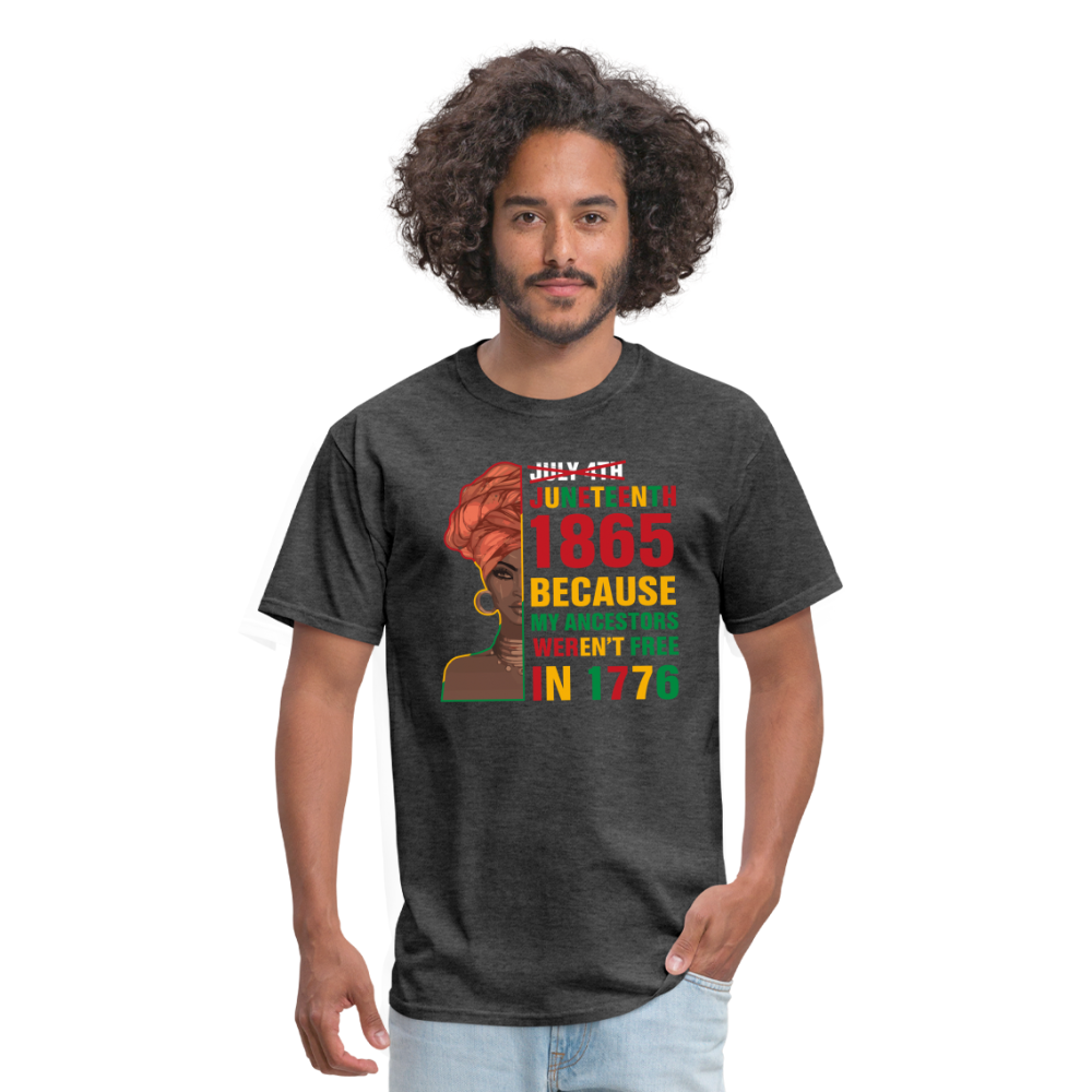Black Independence Day T-Shirt - heather black