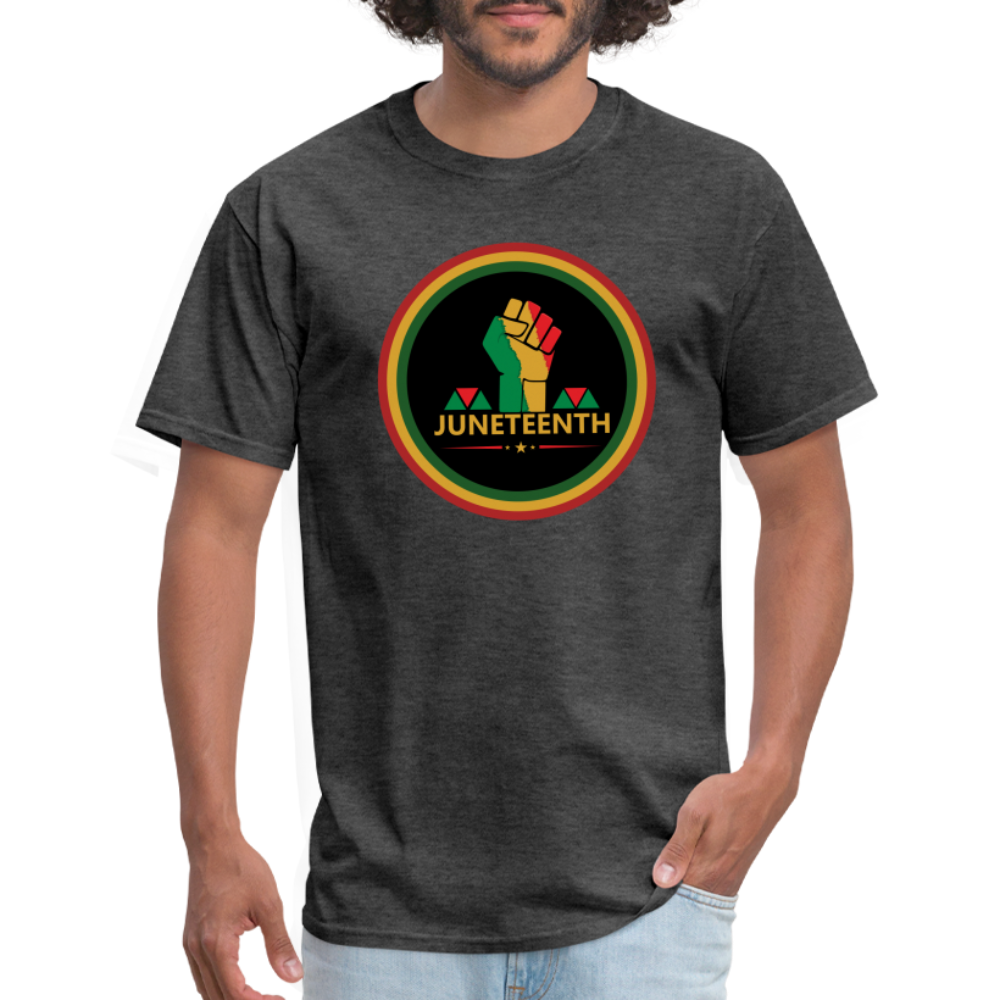 Juneteenth - Power T-Shirt - heather black