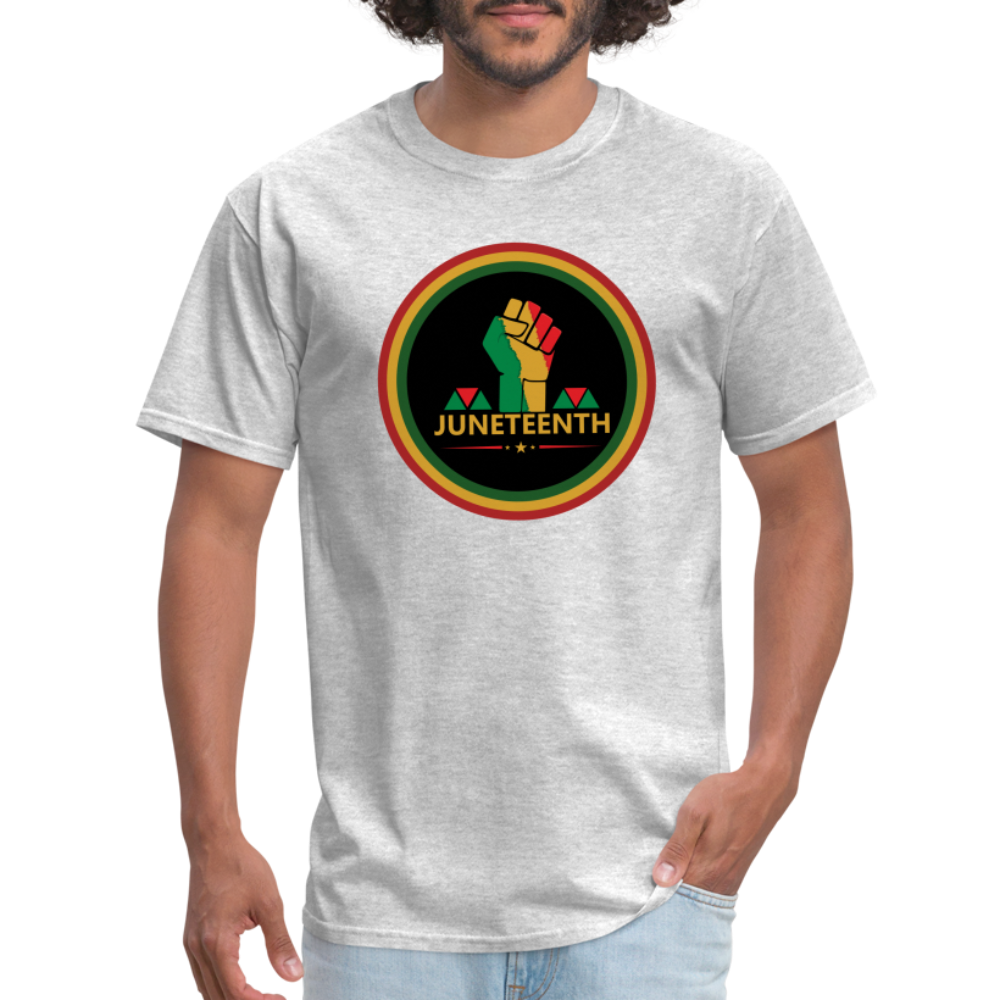 Juneteenth - Power T-Shirt - heather gray
