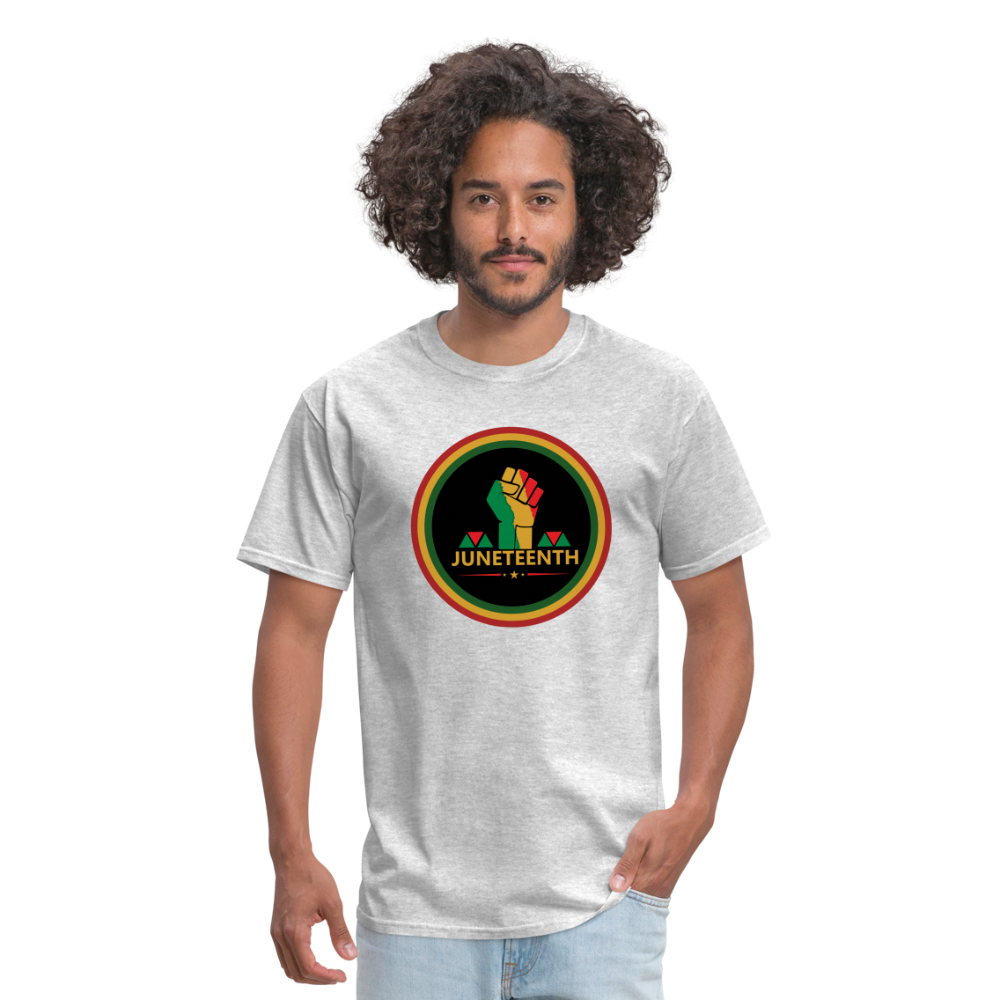 Juneteenth - Power T-Shirt - heather gray