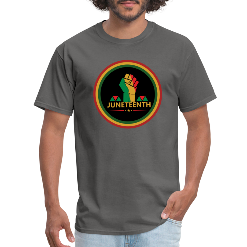 Juneteenth - Power T-Shirt - charcoal