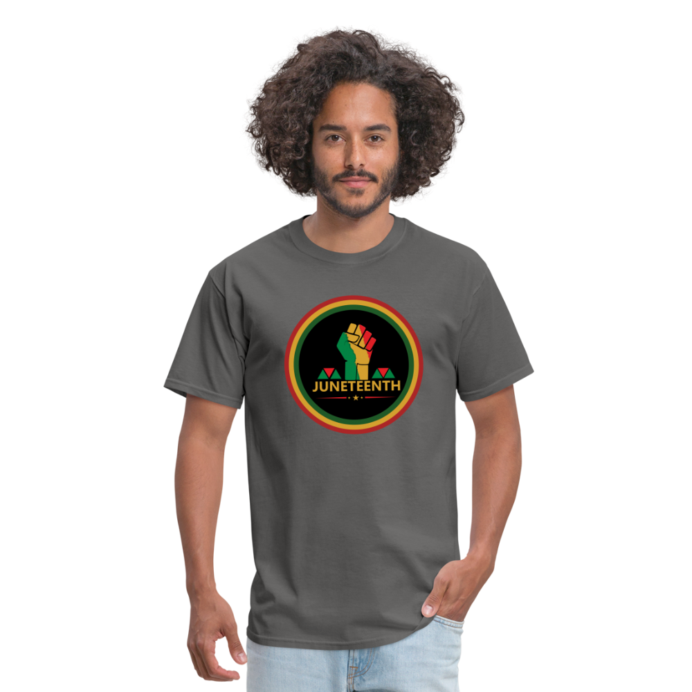Juneteenth - Power T-Shirt - charcoal