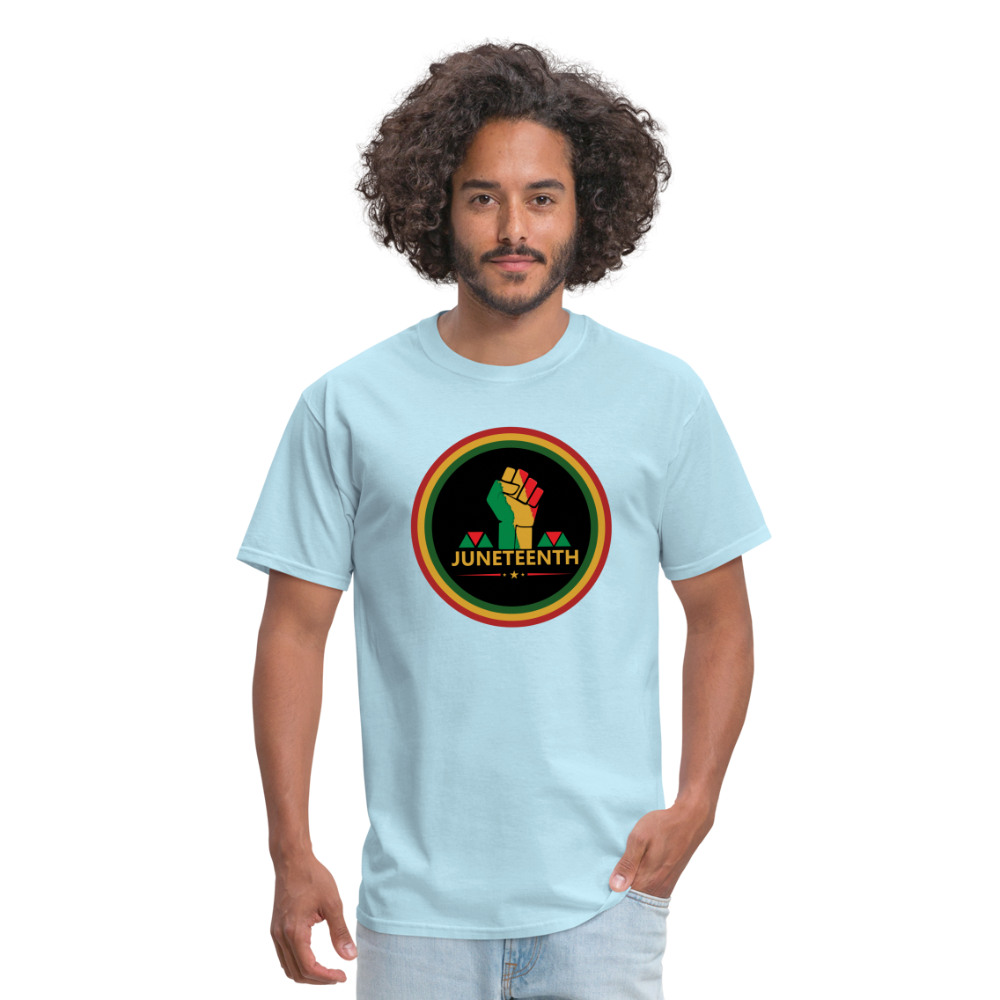 Juneteenth - Power T-Shirt - powder blue