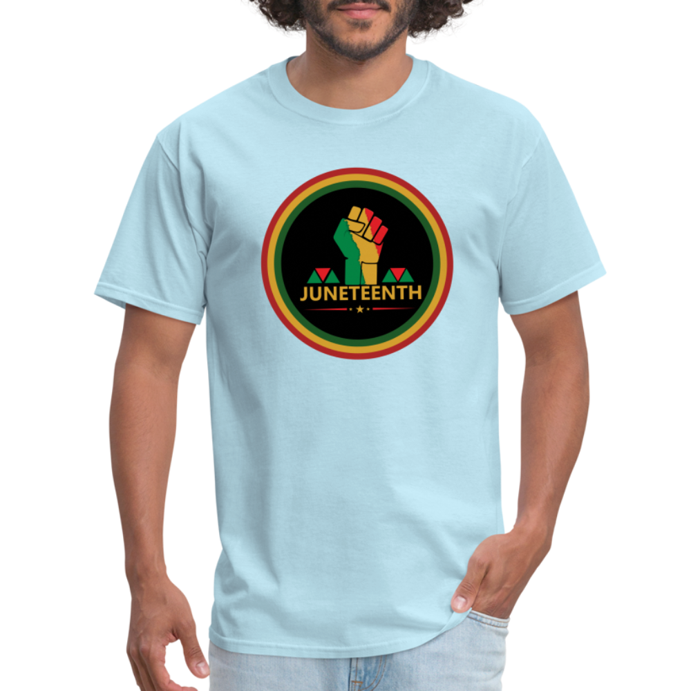 Juneteenth - Power T-Shirt - powder blue