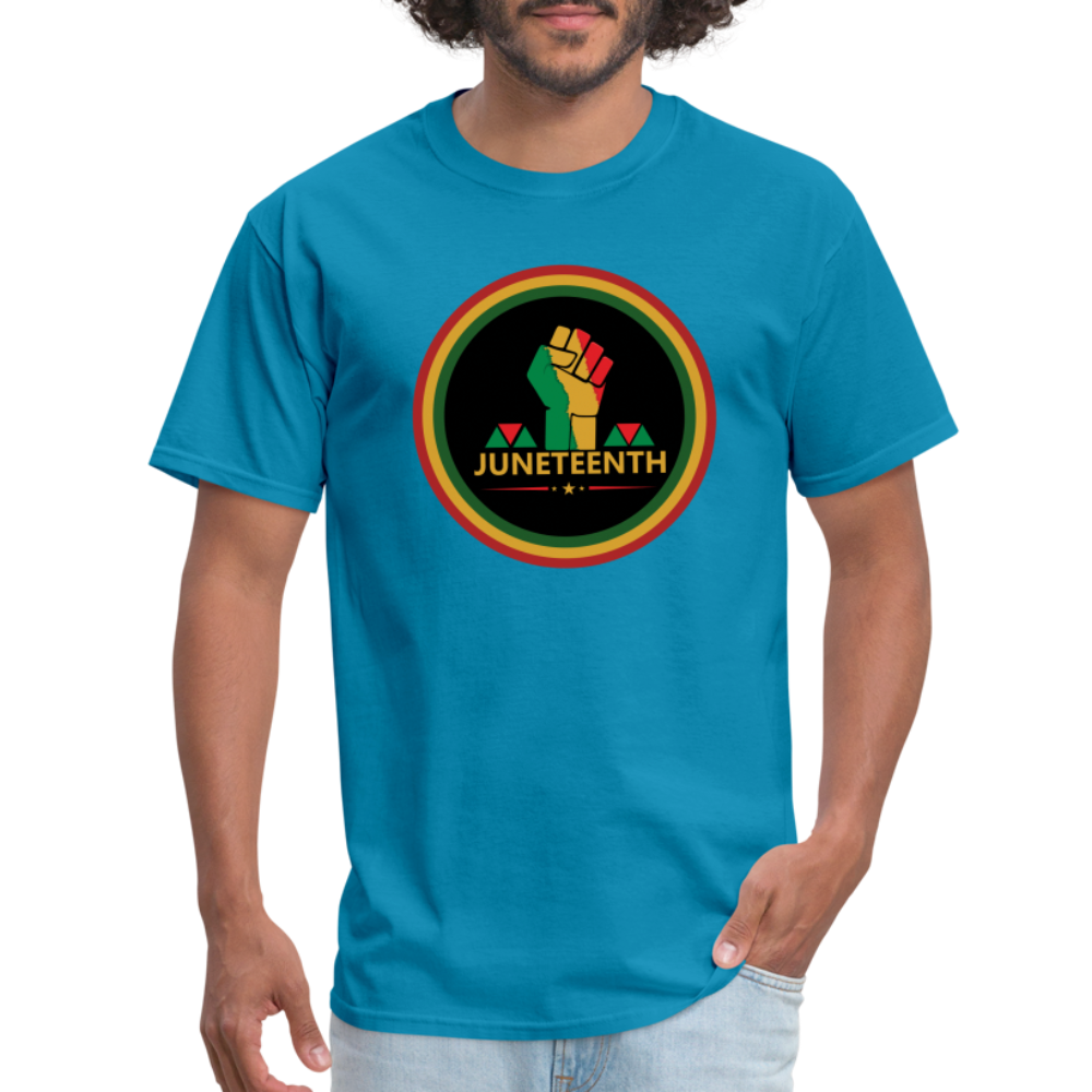 Juneteenth - Power T-Shirt - turquoise