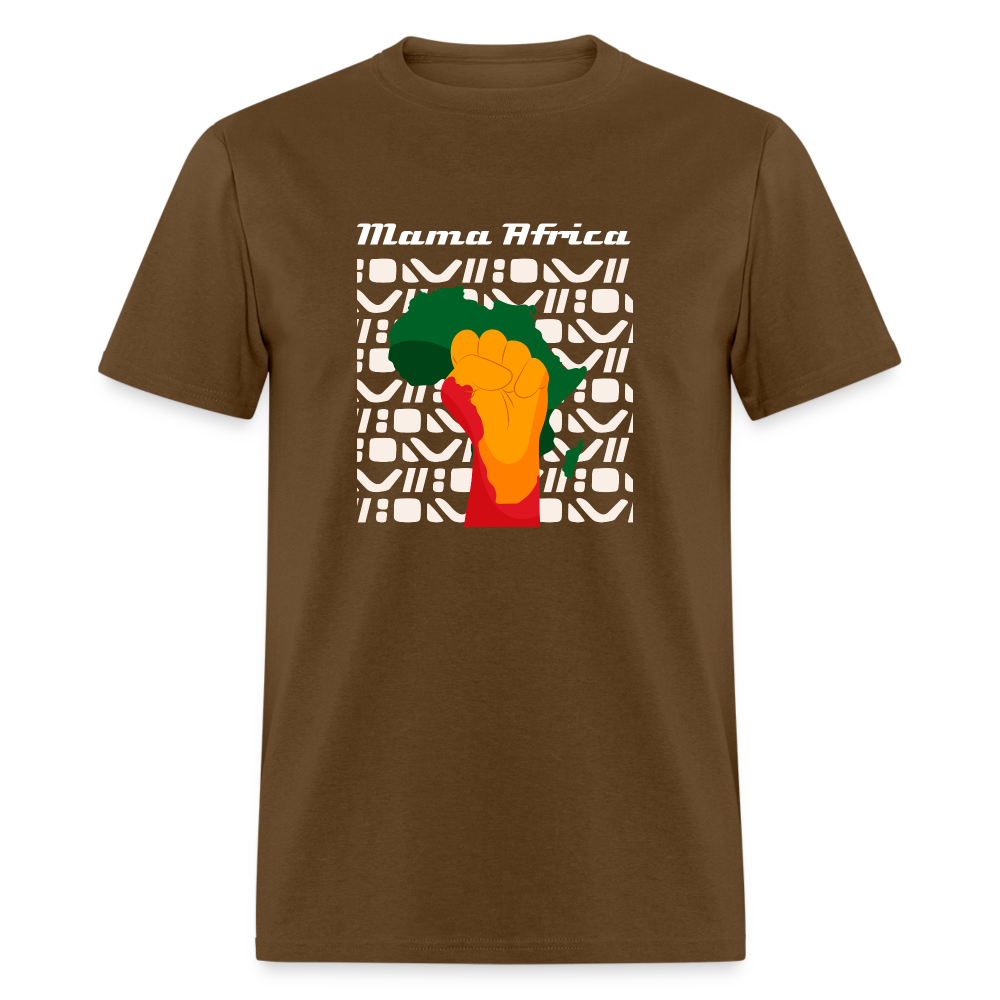 Mama Africa T-Shirt - brown