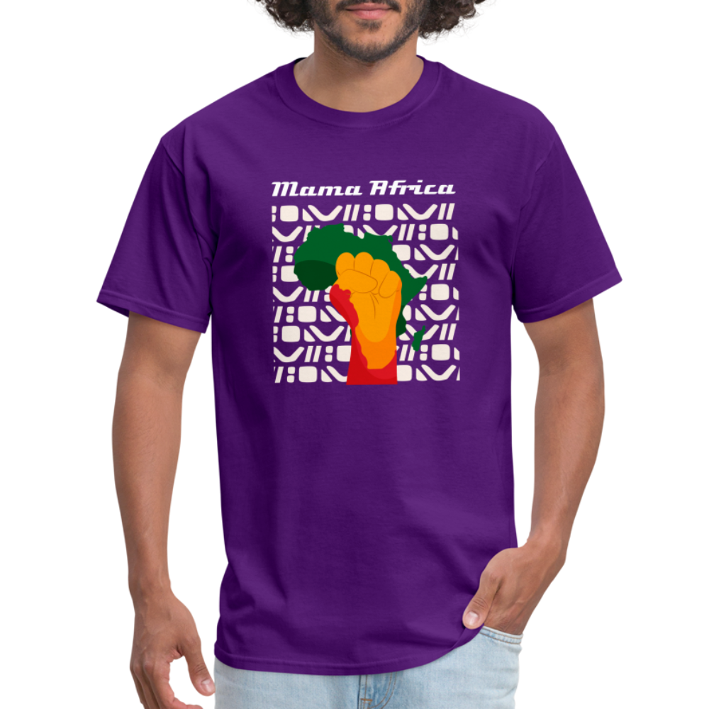 Mama Africa T-Shirt - purple