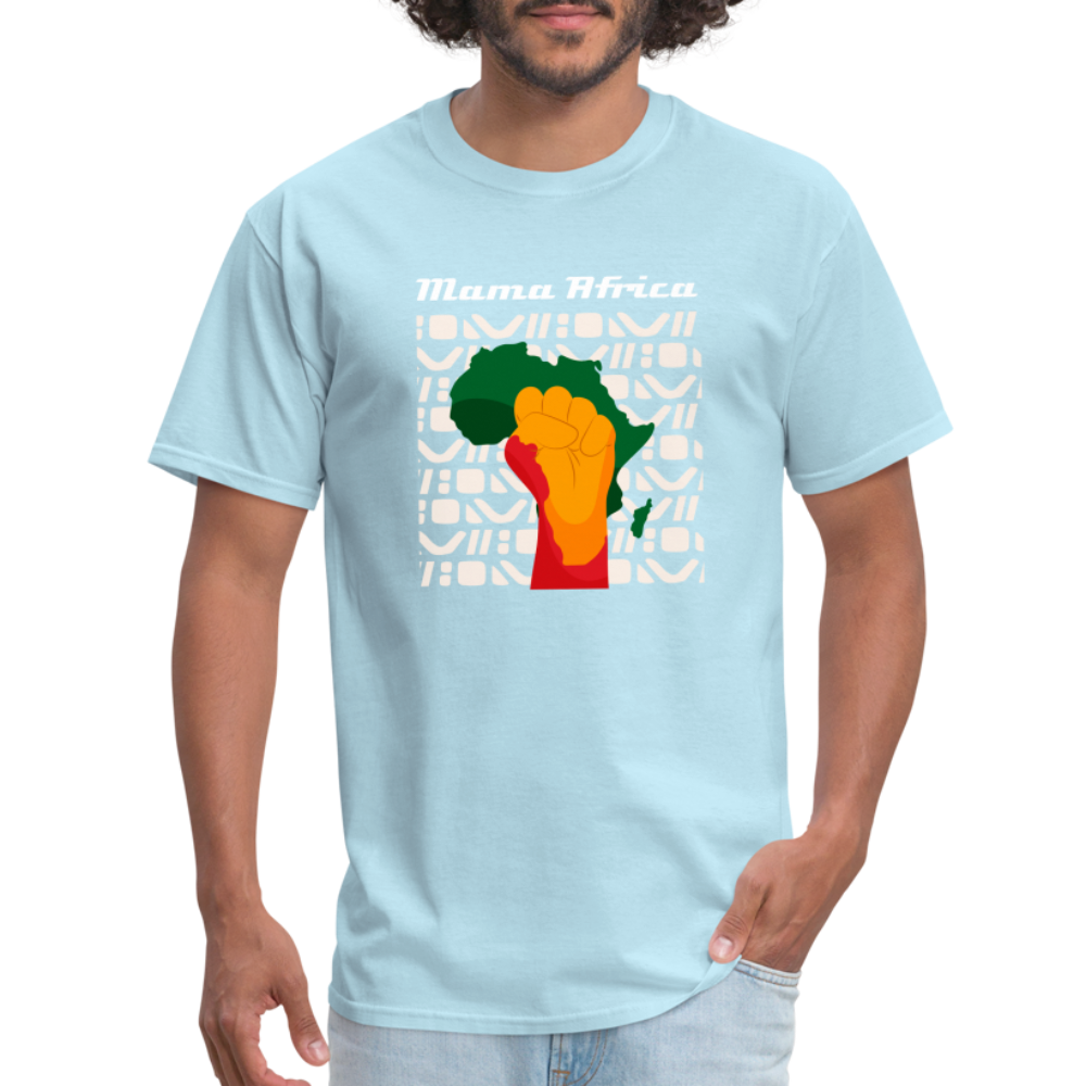 Mama Africa T-Shirt - powder blue
