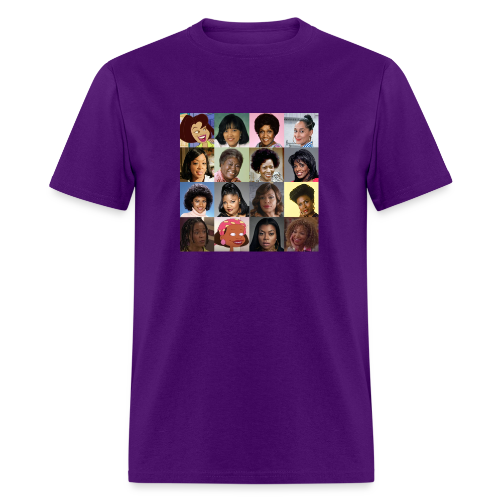 Black TV Moms unisex Classic T-Shirt - purple