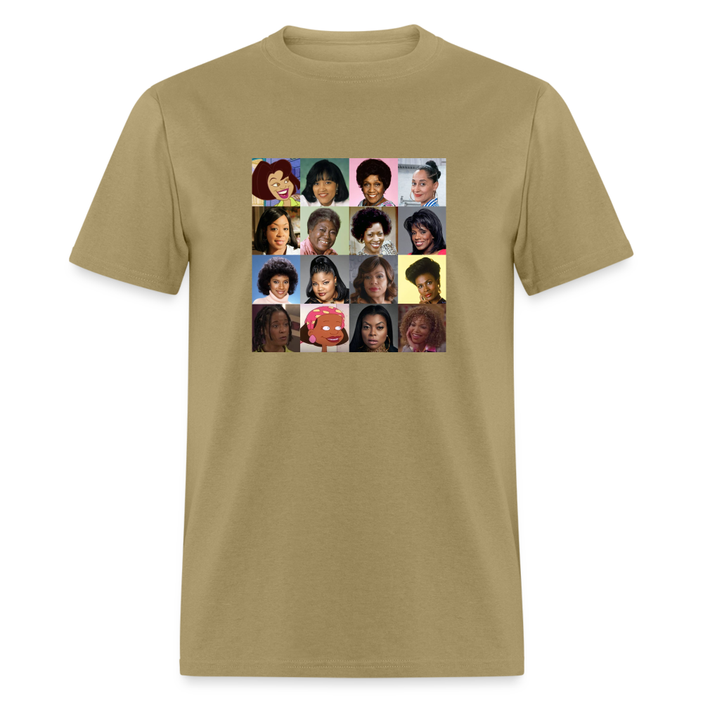 Black TV Moms unisex Classic T-Shirt - khaki