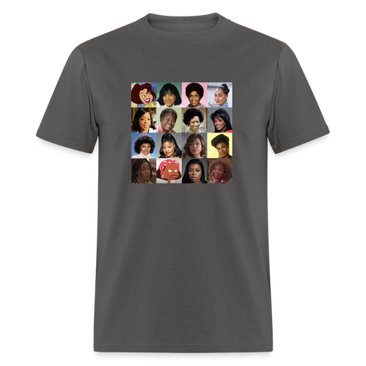 Black TV Moms unisex Classic T-Shirt - charcoal