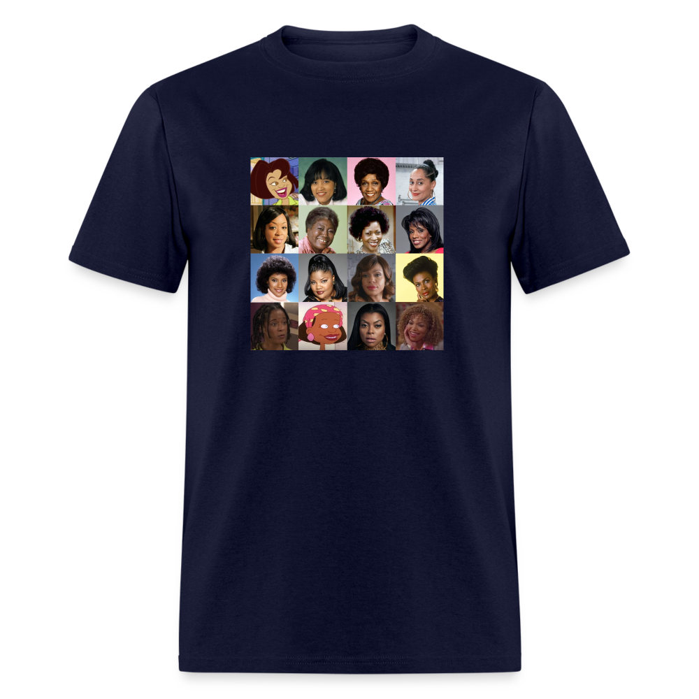 Black TV Moms unisex Classic T-Shirt - navy