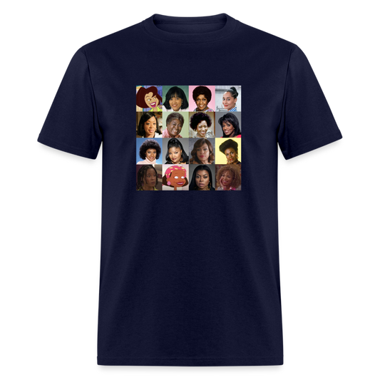 Black TV Moms unisex Classic T-Shirt - navy