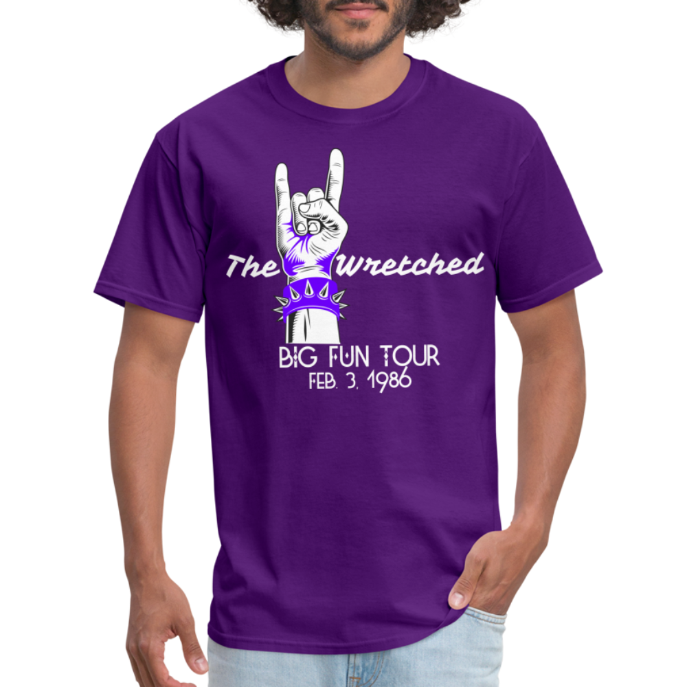 The Wretched "Big Fun Tour Unisex Classic T-Shirt - purple