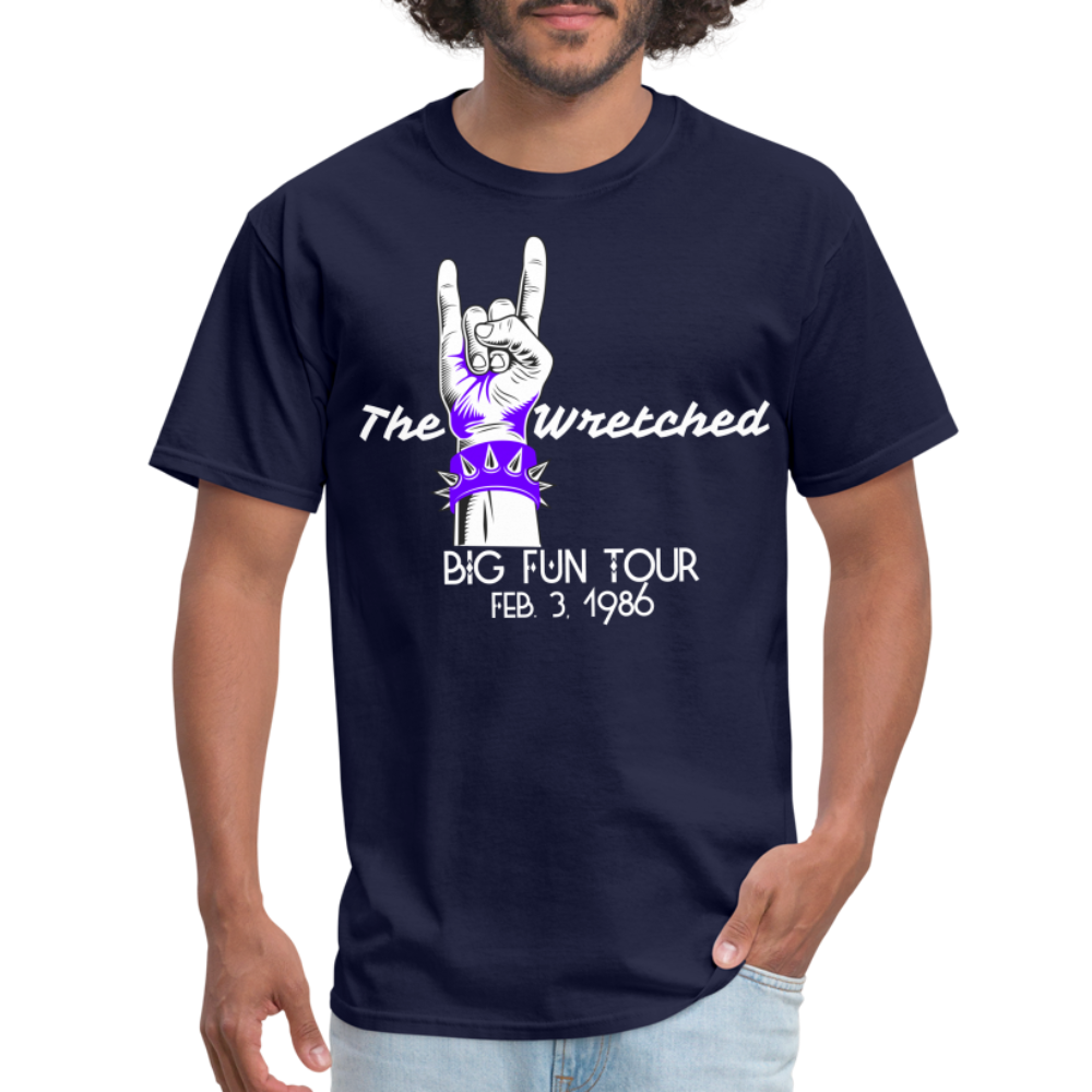 The Wretched "Big Fun Tour Unisex Classic T-Shirt - navy