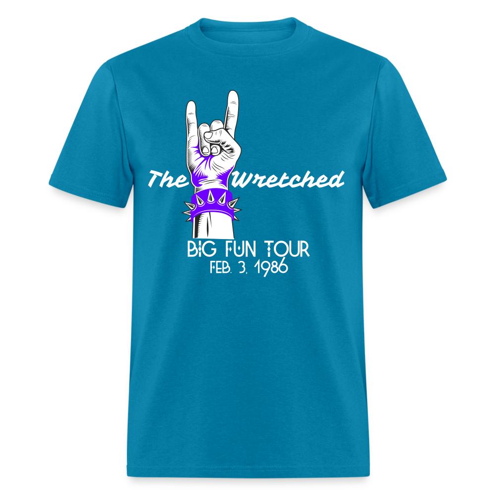 The Wretched "Big Fun Tour Unisex Classic T-Shirt - turquoise