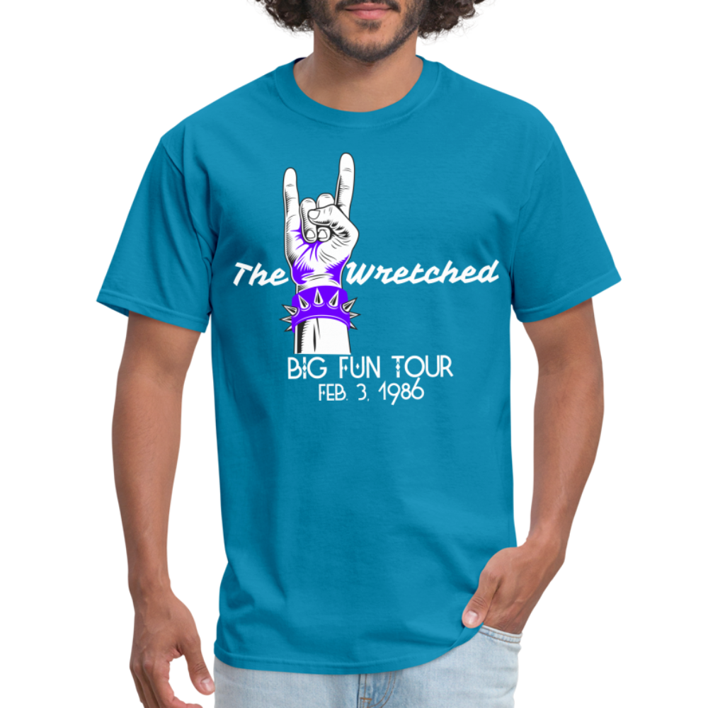 The Wretched "Big Fun Tour Unisex Classic T-Shirt - turquoise