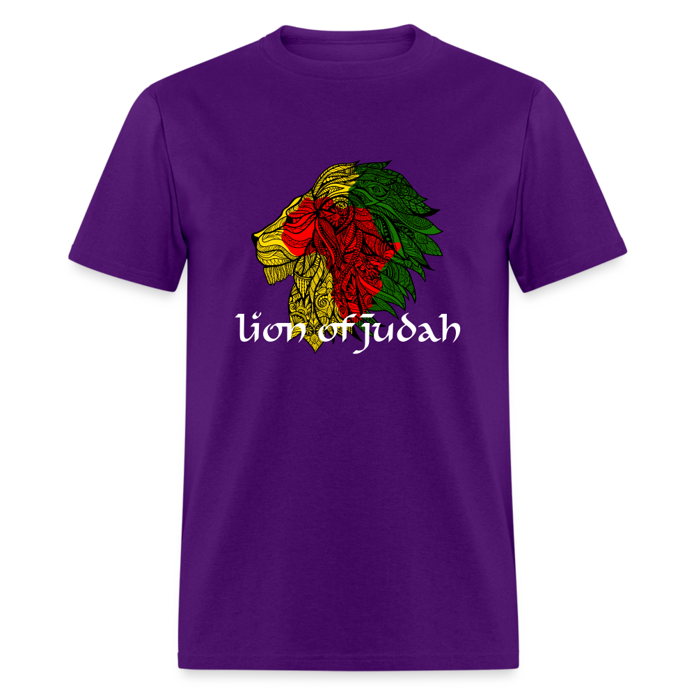 Lion of Judah - African Pride - purple