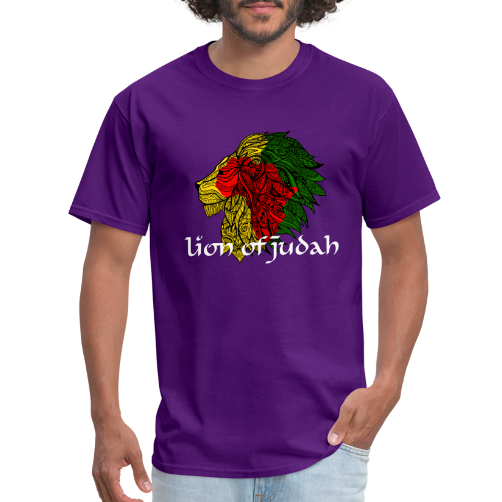 Lion of Judah - African Pride - purple