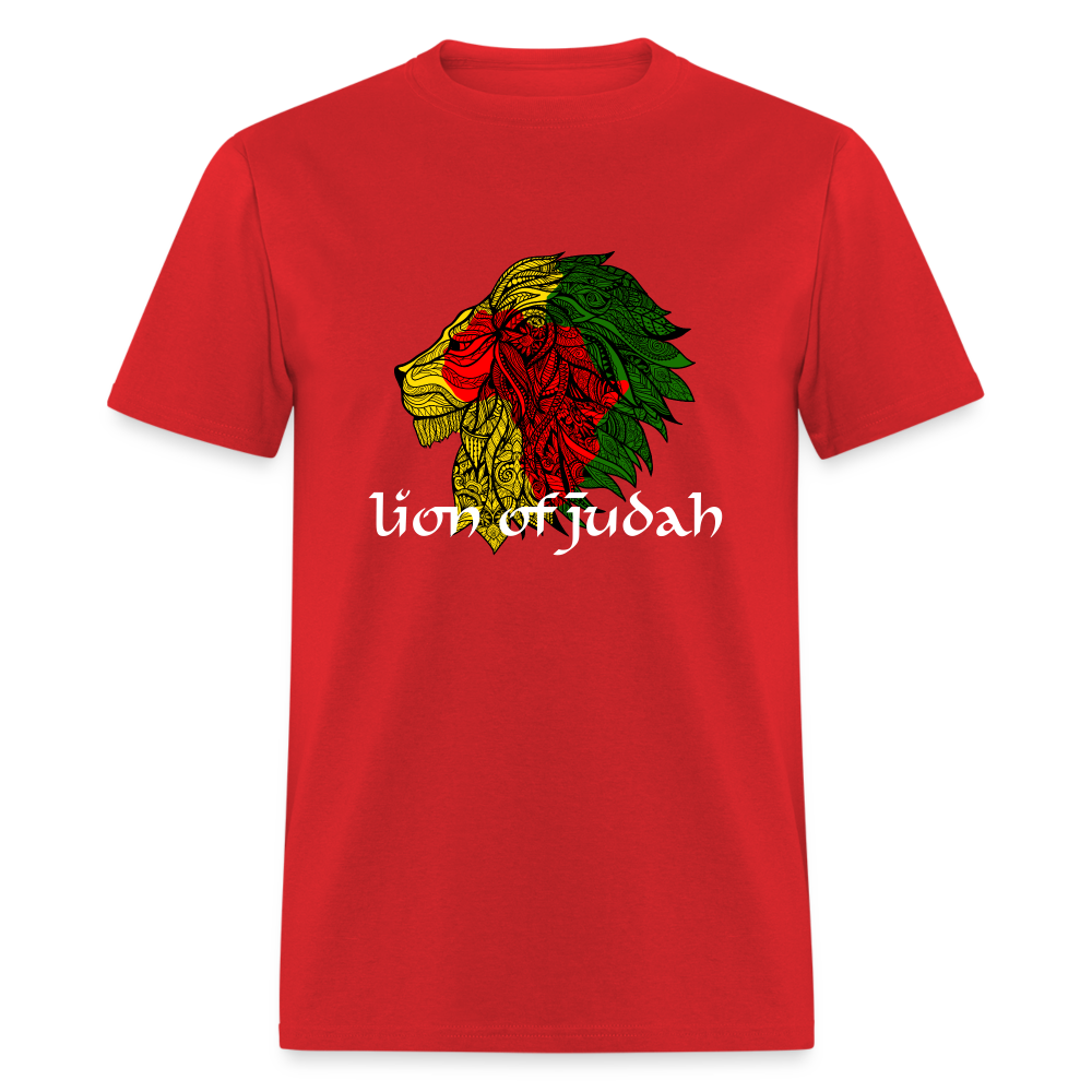Lion of Judah - African Pride - red