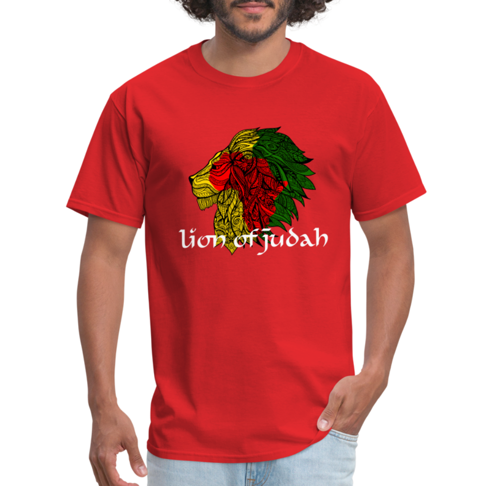 Lion of Judah - African Pride - red