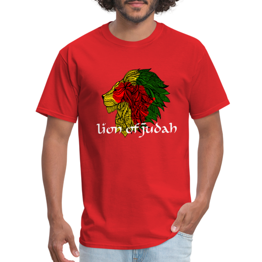 Lion of Judah - African Pride - red