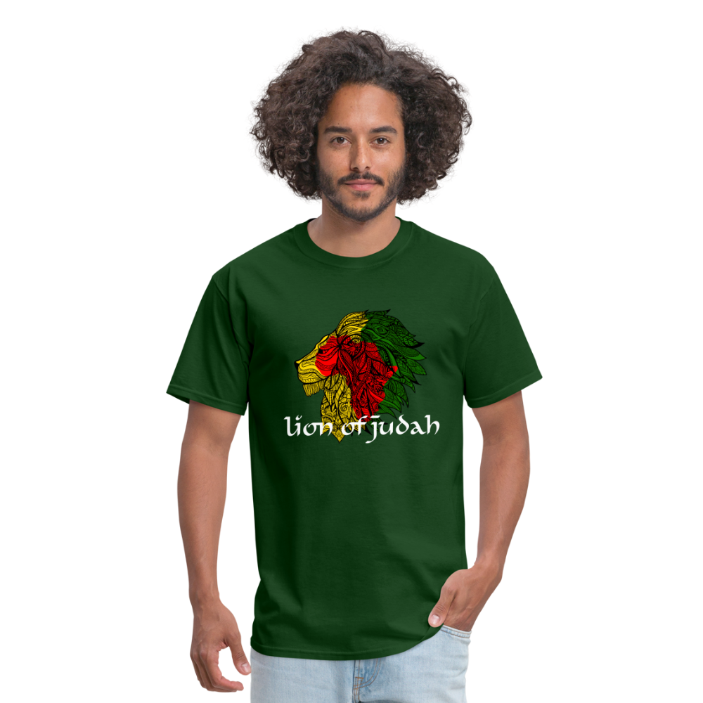 Lion of Judah - African Pride - forest green