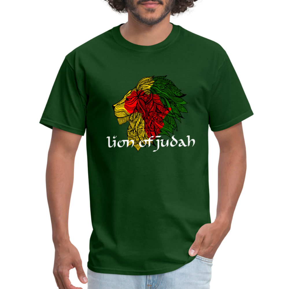 Lion of Judah - African Pride - forest green