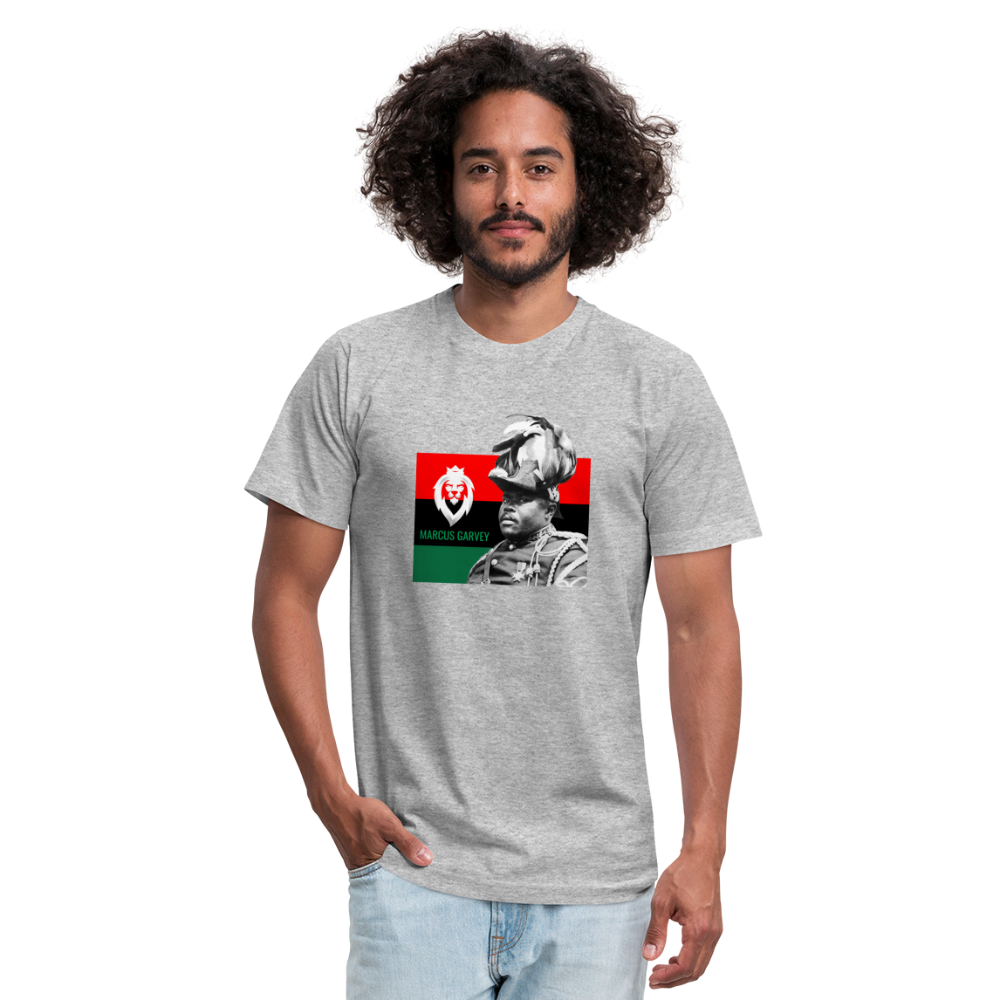 Marcus Garvey Tee - heather gray