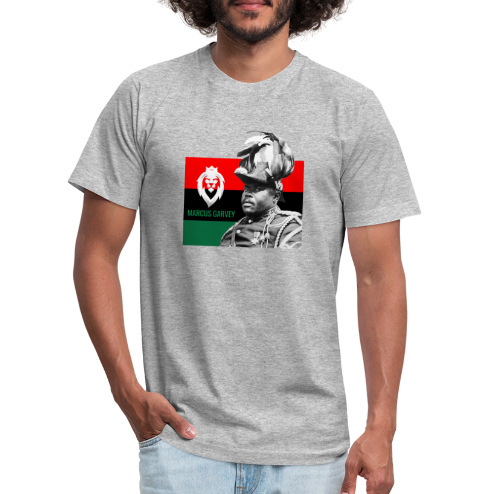 Marcus Garvey Tee - heather gray