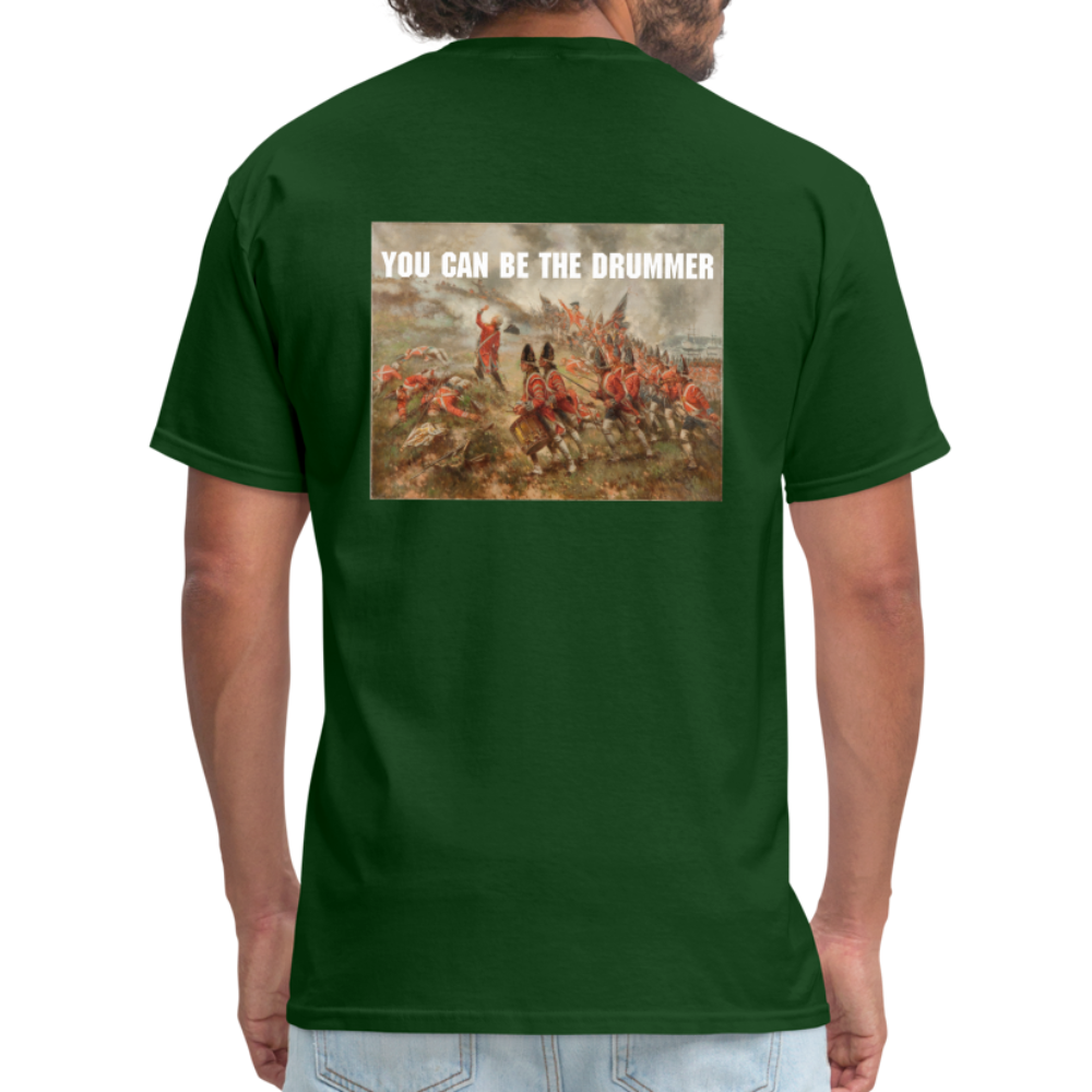 You Can be The Drummer - forest green