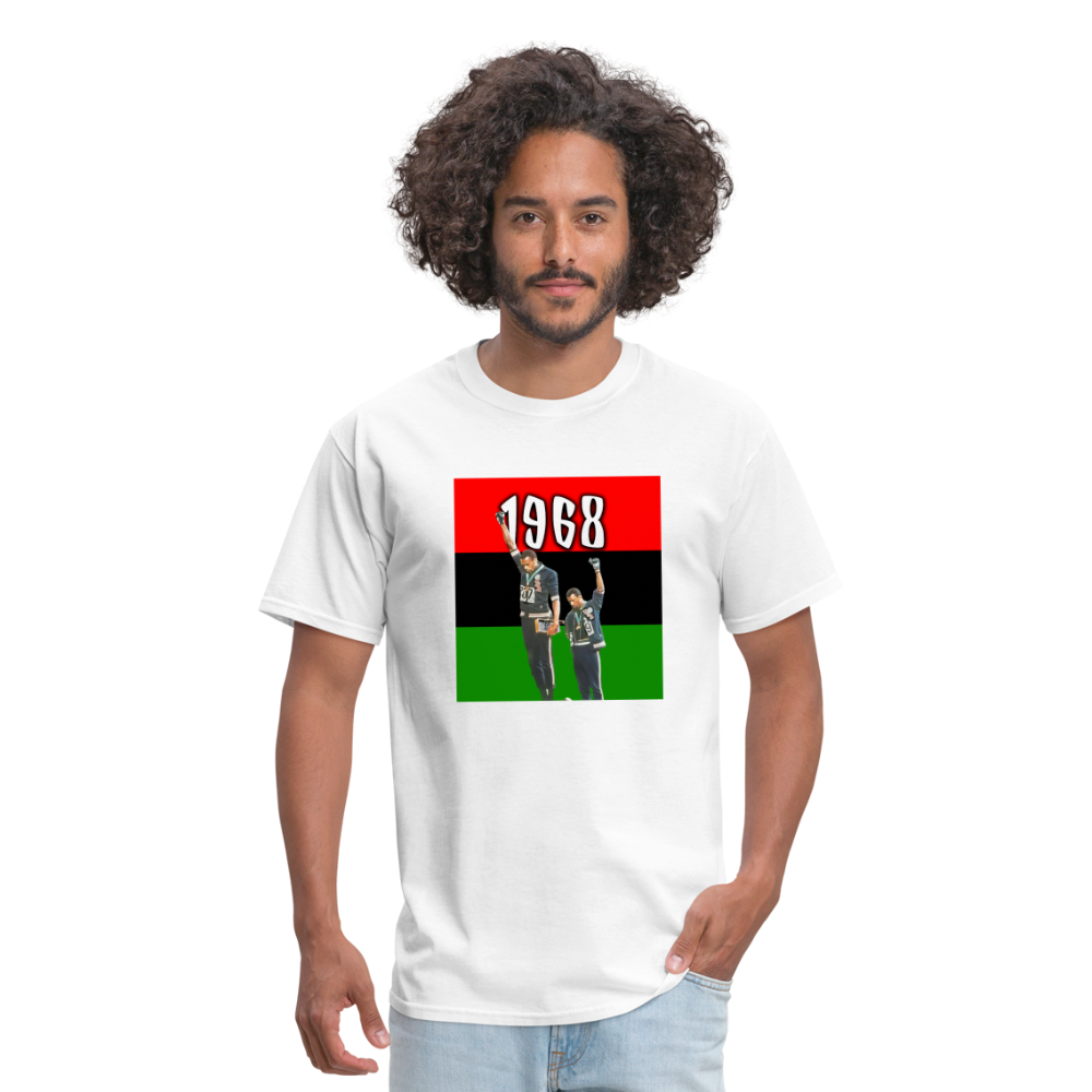 Tommie Smith and John Carlos Unisex T-Shirt - white