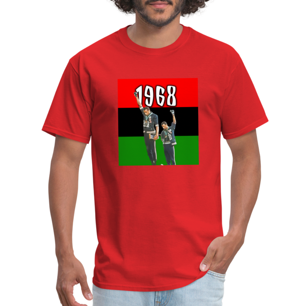 Tommie Smith and John Carlos Unisex T-Shirt - red