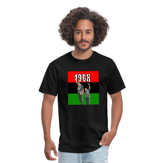 Tommie Smith and John Carlos Unisex T-Shirt - black