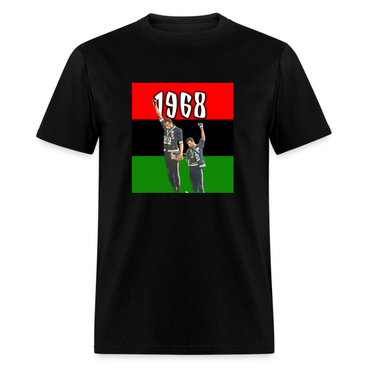 Tommie Smith and John Carlos Unisex T-Shirt - black
