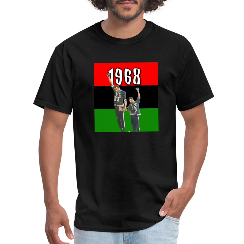 Tommie Smith and John Carlos Unisex T-Shirt - black