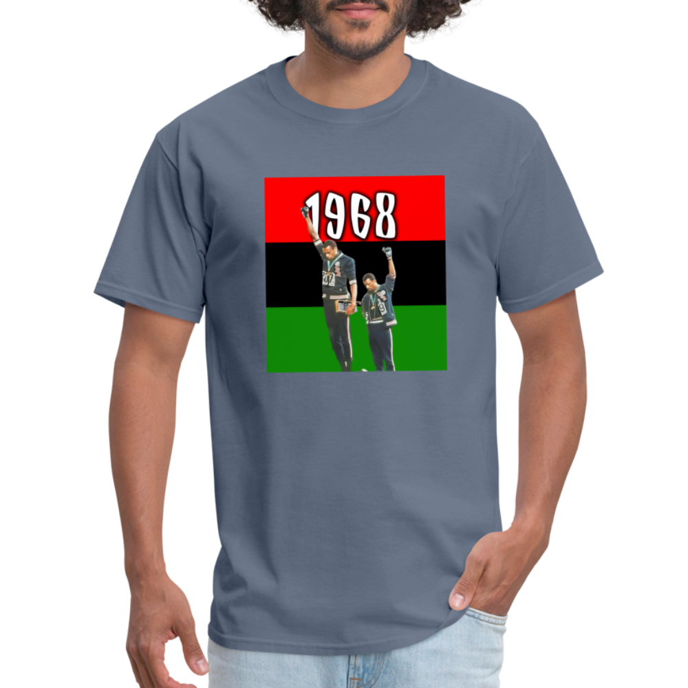 Tommie Smith and John Carlos Unisex T-Shirt - denim