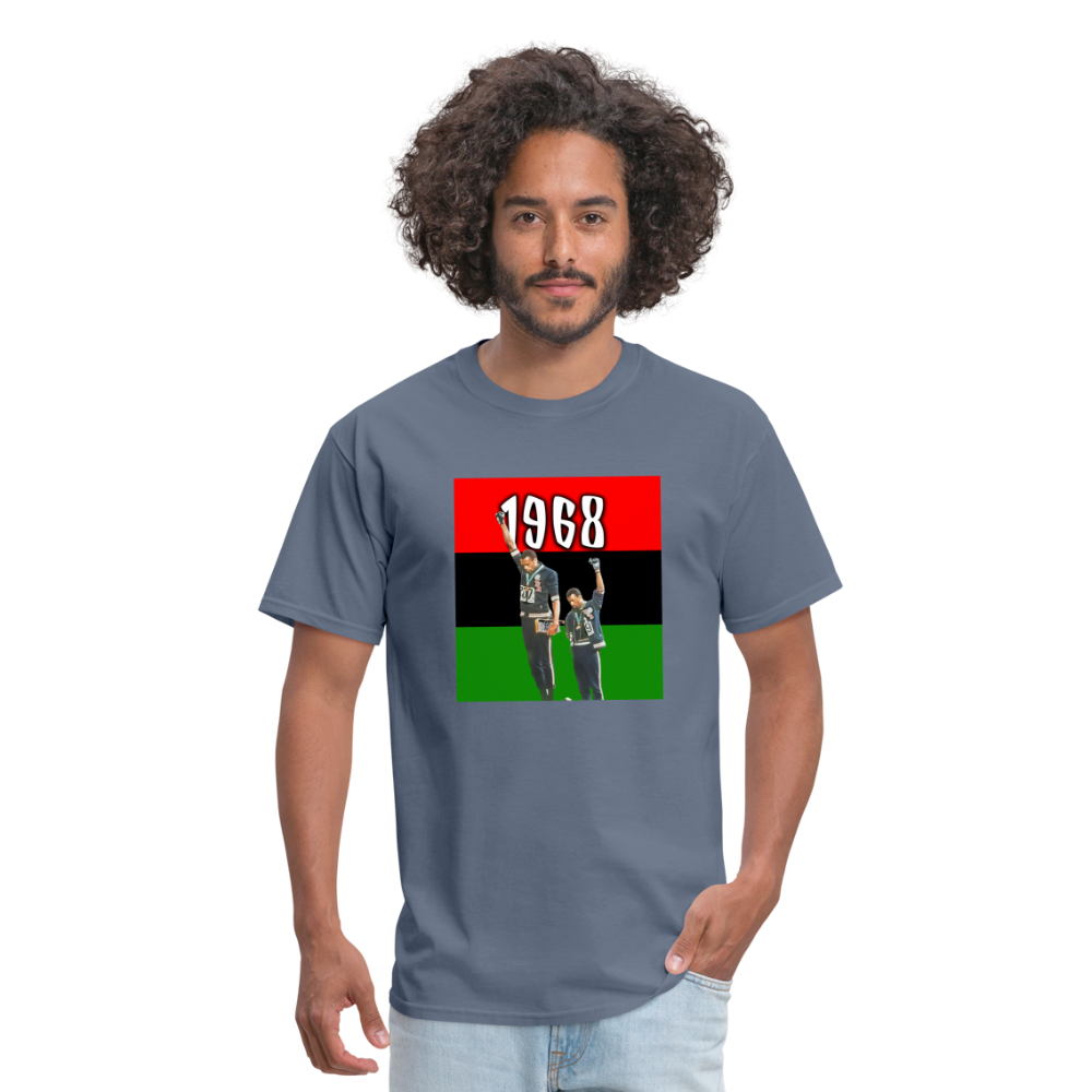 Tommie Smith and John Carlos Unisex T-Shirt - denim